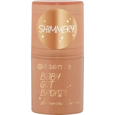 Afbeelding van essence Baby Got Bronze glans nr. 10 contourpotlood bruin natuurlijk direct resultaat, glinsterend, veganistisch, zonder parabenen, microplasticdeeltjes, nanodeeltjes, 1