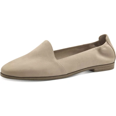 Afbeelding van Tamaris Instappers, Dames, Maat: 38, Taupe Schoenen