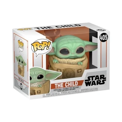Image de Figurine Funko Pop Star Wars The Mandalorian Child with Bag