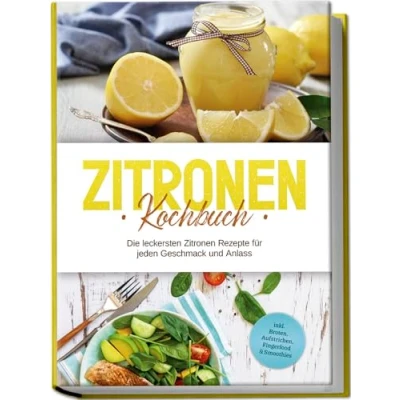 Afbeelding van Zitronen Kochbuch: Die leckersten Rezepte für jeden Geschmack und Anlass inkl. Broten, Aufstrichen, Fingerfood &amp; Smoothies