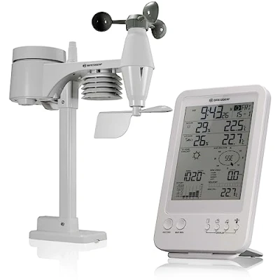Afbeelding van Bresser Optik Center 5 in 1 7002511 Draadloos weerstation Verwachting voor 12 tot 24 uur