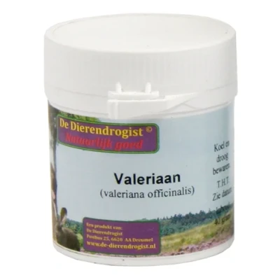 Afbeelding van Dierendrogist Valeriaan 40 GR