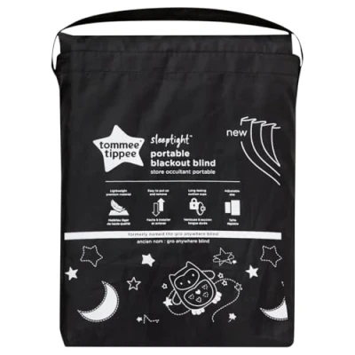 Image de Tommee Tippee Sleeptime Portable Blackout Blind with Suction Cups, Adjustable and Lightweight, Regular, 130 x 99cm