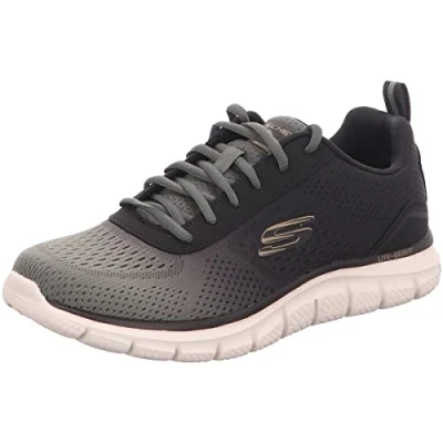 Afbeelding van Skechers Track Ripkent 232399 OLBK, Mannen, Groen, Trainingschoenen, maat: 42,5