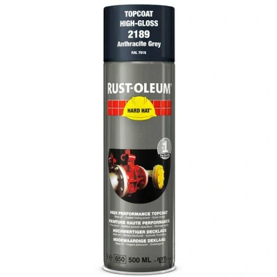 Image de Peinture de finition en aérosol Hard Hat 500ml Rust Oleum