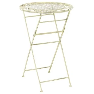Afbeelding van Beliani BIVIO Tuinbartafel Lichtgroen 60 x cm IJzer