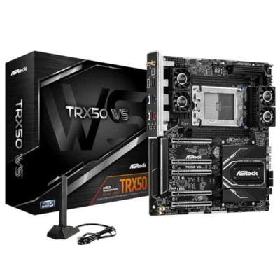 Afbeelding van ASRock TRX50 WS Moederbord Socket AMD sTR5 Vormfactor E ATX chipset AMD®