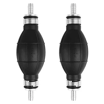 Afbeelding van 8 mm aanzuigpomp brandstof auto boot 2 stuks diesel handpomp voor overdracht gas water vloeibaar tuin pomp