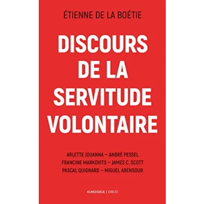 Afbeelding van Discours De LA Servitude Volontaire