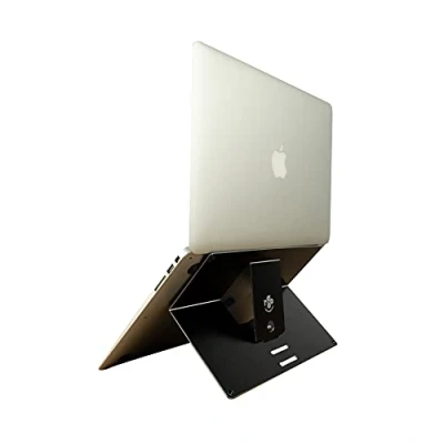 Afbeelding van Ergonomische laptopstandaard R Go Tools Riser attachable zwart
