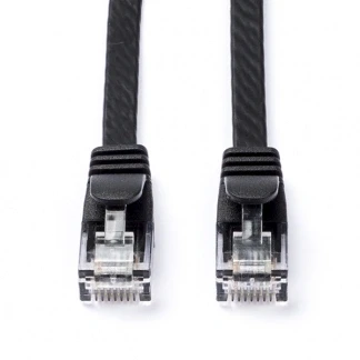 Afbeelding van 2 m U/UTP Cat 6a platte netwerkkabel