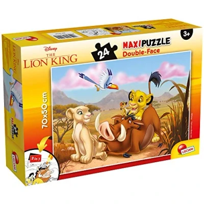 Afbeelding van Lisciani Puzzle Df Supermaxi 24 Lion King