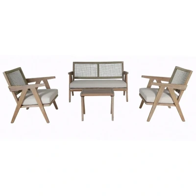 Afbeelding van Buitengewoon Boet Piet Sofa Loungeset 4 dlg