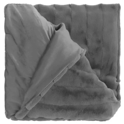 Afbeelding van Unique Living Plaid Norah Dark Grey 150x200cm