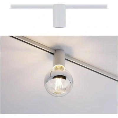 Afbeelding van Paulmann Socket Plafondlamp URail E27 Wit