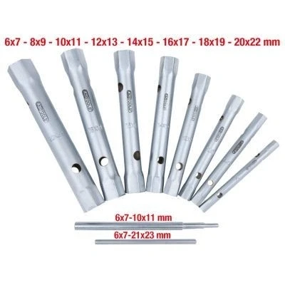 Afbeelding van KS Tools 518.0900 Pijpsleutel 10 delig