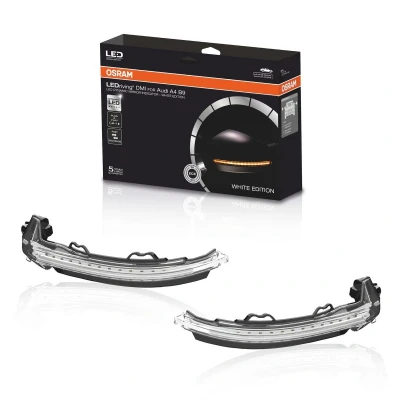 Afbeelding van richtingaanwijzerset ledriving dynamische spiegel indicator OSRAM LEDDMI 8W0 WT S