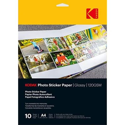 Image de Kodak Photo Sticker A4 Bril X20
