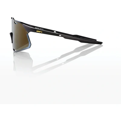Afbeelding van 100% Hypercraft Matte Black Soft Gold Mirror Lens