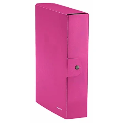 Afbeelding van Leitz Opbergdoos, knoopsluiting, van gelamineerd karton, formaat 25 x 35 cm