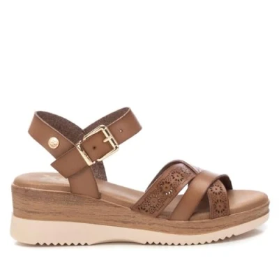 Afbeelding van XTI 143851 damessandalen, Taupe, 40 EU