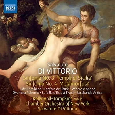 Afbeelding van Kelly Hall Tompkins, Chamber Orchestra Of New York, Salvatore Di Vittorio Vittorio: Sinfonias No.3 Templi Sicilia. No.4 Metamorfosi (CD)