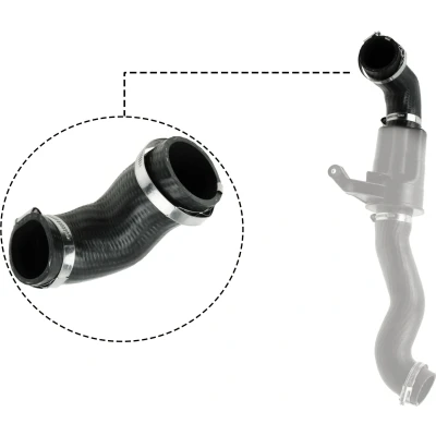 Afbeelding van GATES 09 0719 Laadluchtslang AEM (ethyleen acrylaat rubber) MINI: Hatchback