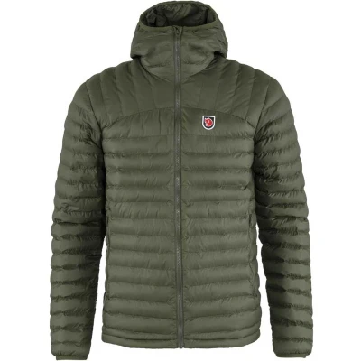 Afbeelding van Expedition Lätt Hoodie Outdoor Jack Heren Deep Forest300 M Groen