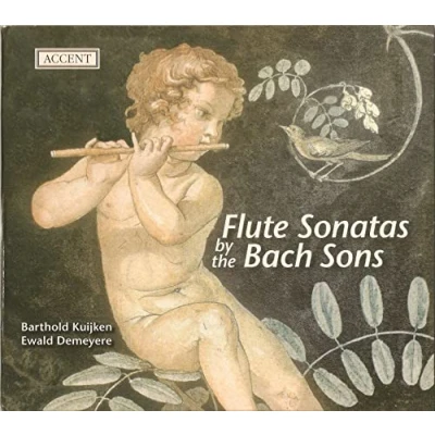 Afbeelding van Flute Sonatas By The Bach Sons (CD)