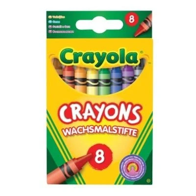 Image de CRAYOLA 8 LOISIR CRÉATIF CRAYONS CIRE