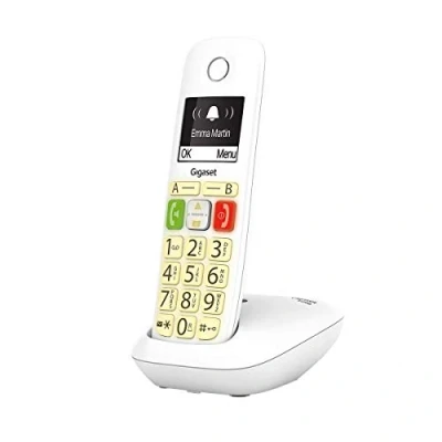 Image de Gigaset E290 Téléphone sans fil avec ID d&#039;appelant ECO DECT\GAP blanc