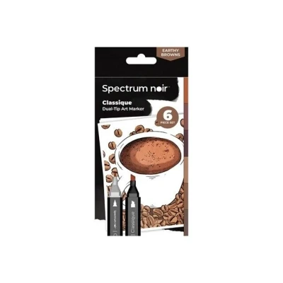 Afbeelding van Spectrum Noir Classique 6st Earthy Browns