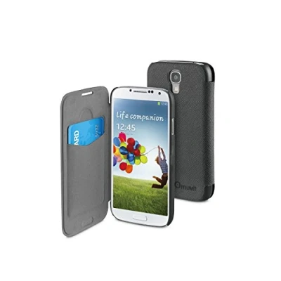 Afbeelding van Muvit Easy Folio Card case Samsung Galaxy S4 zwart