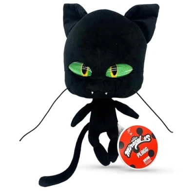 Afbeelding van Miraculous Plagg Knuffel 24cm