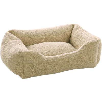 Afbeelding van Flamingo Mieke Mand Honden;katten Rechthoekig + Rits Beige 50x40x16cm 1st 137210