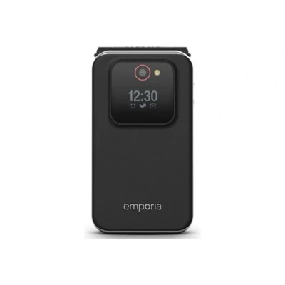 Afbeelding van emporia JOY LTE 2G mobiele telefoon voor senioren zonder contract met noodoproepknop, 2,8 inch display, zwart