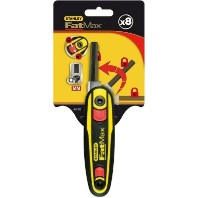 Image de STANLEY 0 97 552 Jeu de clés à fourche verrouillables FATMAX métriques 8 pièces