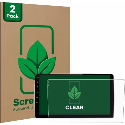 Afbeelding van ScreenLeaf Screenprotector voor Junsun V1 pro 9&quot; Duurzame schermbescherming Folie Beschermfolie transparant (2 Stuks)