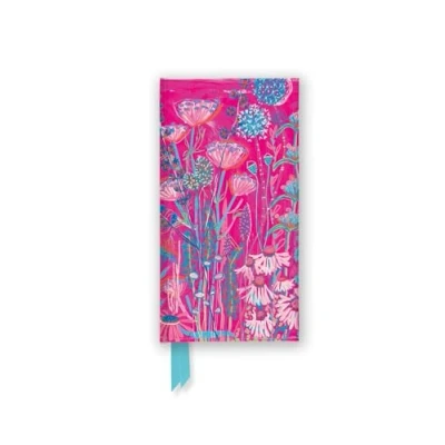 Afbeelding van Flame Tree Slimline Journals Lucy Innes Williams: Pink Garden House (Foiled Journal)