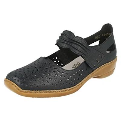 Afbeelding van Rieker Instapper Vrouwen Blauw Maat 37