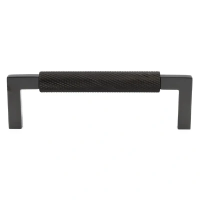 Afbeelding van Messtique Meubelgreep Knurled 103mm antraciet