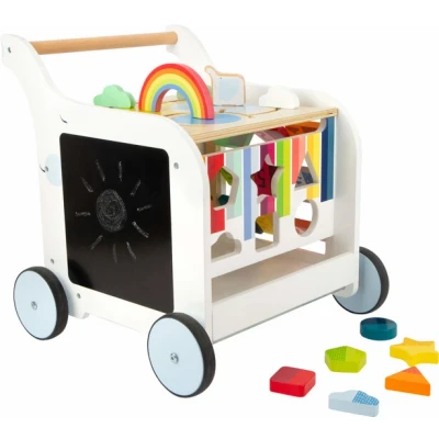 Afbeelding van Small Foot Houten Baby Olifant Loopwagen