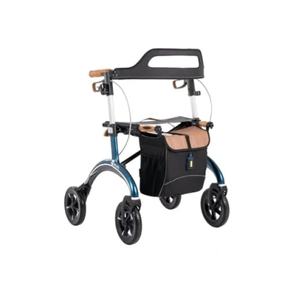 Afbeelding van Rollator Saljol Carbon Midnight Blue Maat S