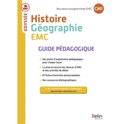 Image de Odyssée Guide pédagogique CM1 nouvelle