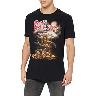 Afbeelding van Iron Maiden Sanctuary Heren T shirt S Zwart