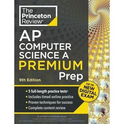 Afbeelding van College Test Preparation Princeton Review AP Computer Science A Premium Prep, 9th Edition