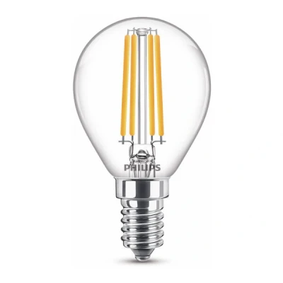 Image de Philips ampoule LED E14 Sphérique Filament 2700K 6,5 W (60 W)