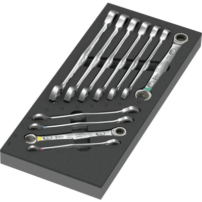 Afbeelding van Wera 05150120001 Joker Ringratelsteeksleutelset 11 delig 8 19 mm
