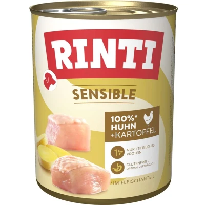 Afbeelding van 6x800g Rinti Sensible Kip &amp; Aardappel