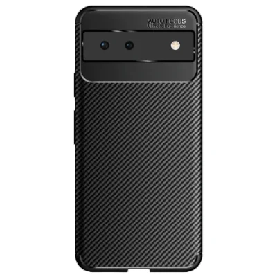 Afbeelding van Just in Case Rugged TPU Back Cover Zwart Google Pixel 6a